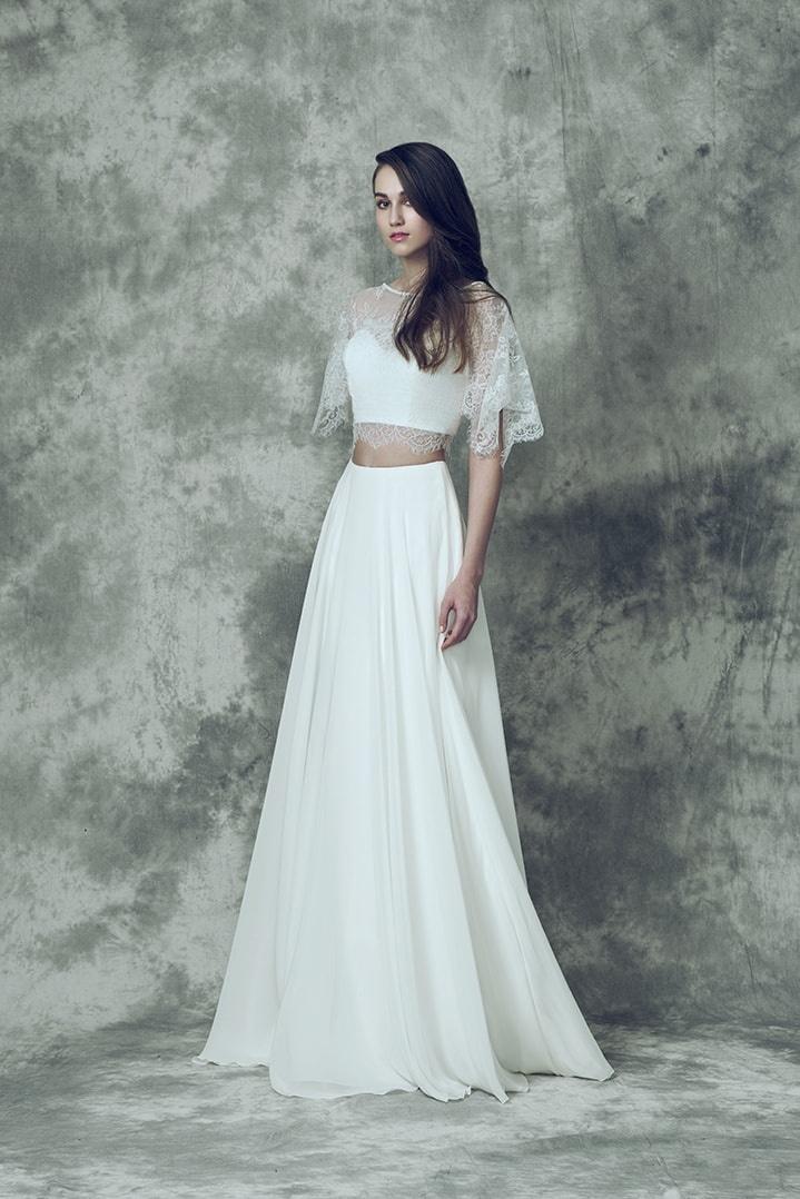 36 Two-Piece Bridal Outfits That'll Make You Want to Ditch the Dress