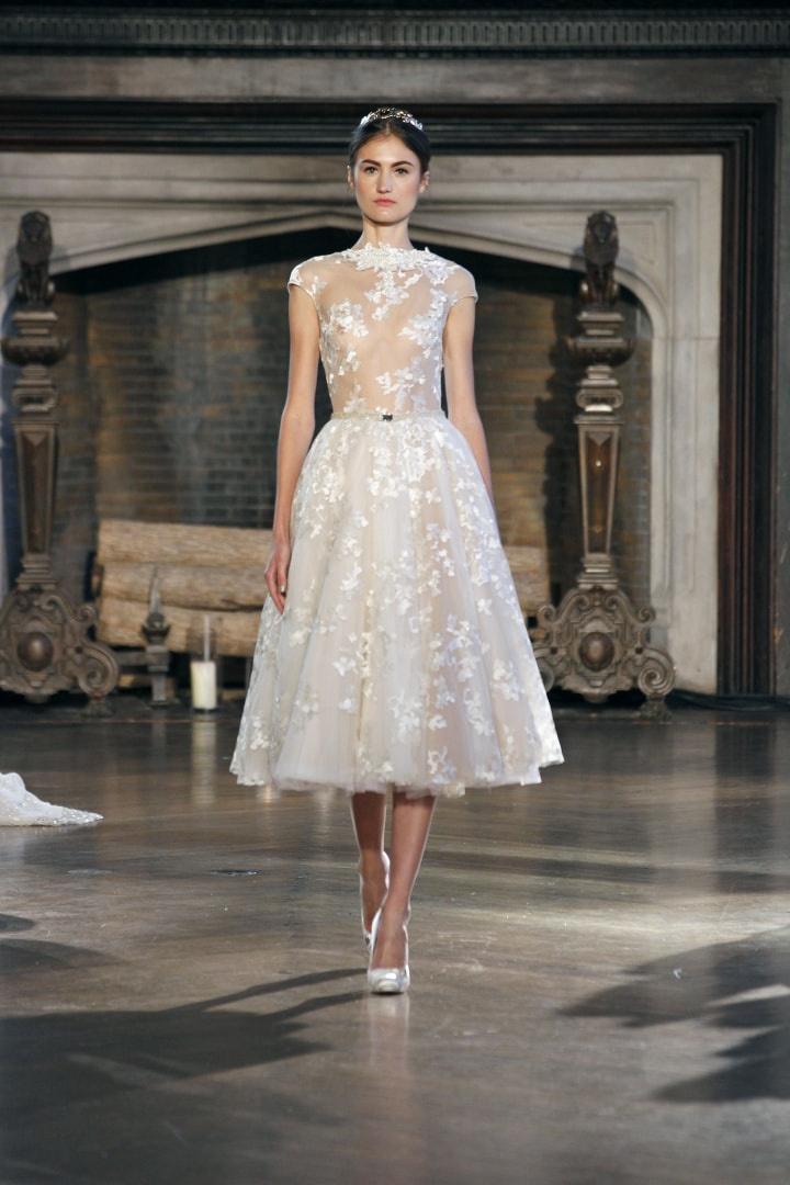 31 Tea-Length Wedding Dresses for Every Style of Bride