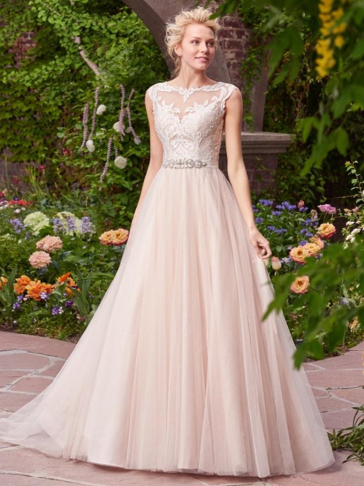 Pink Wedding Dresses: 37 Picks from Blush to Bold 