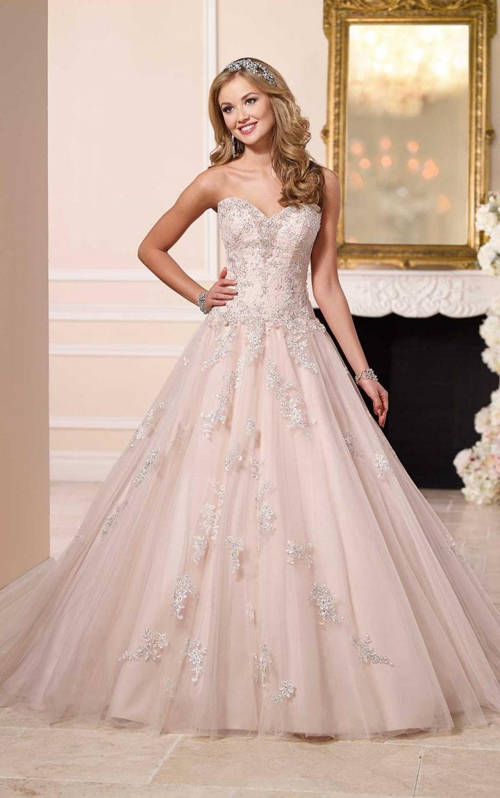 Pink Wedding Dresses: 37 Picks from Blush to Bold 