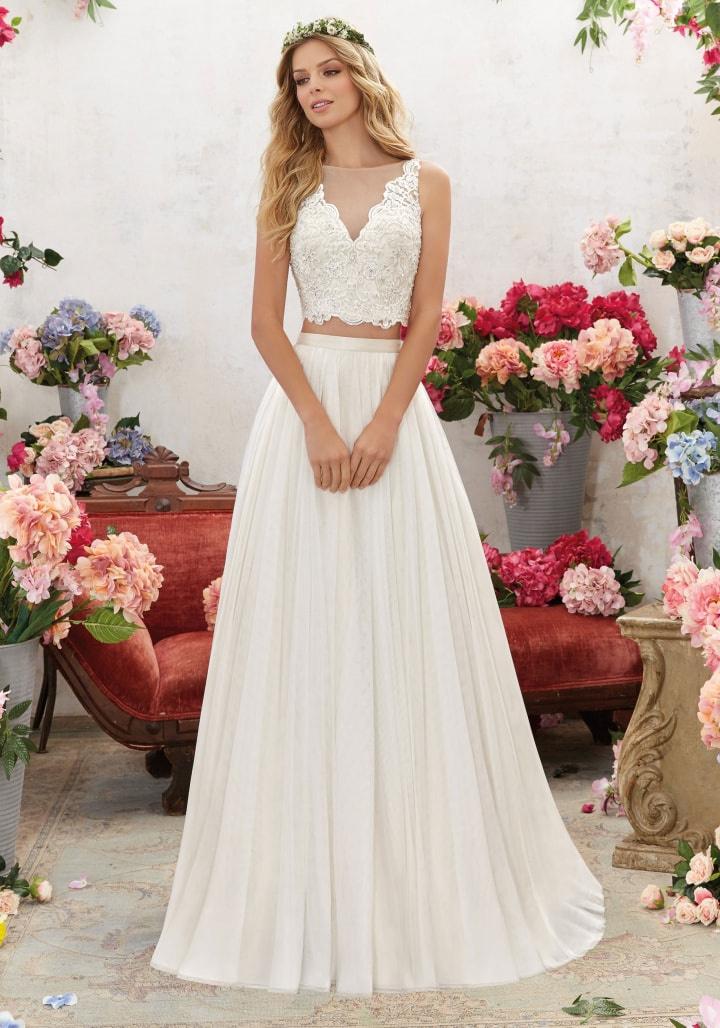 Bridal two piece sale