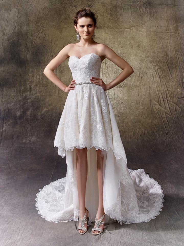 High low summer wedding sales dresses