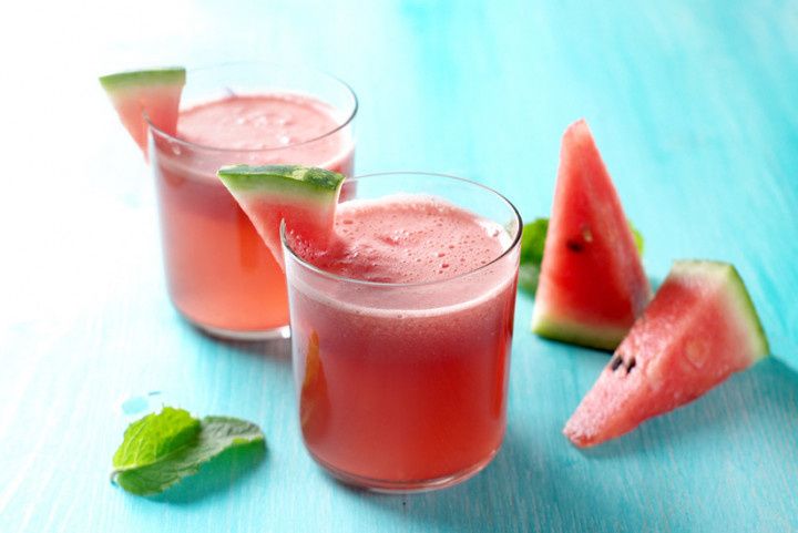 Watermelon cocktails