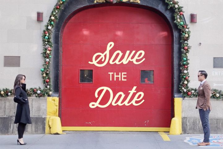 Save the date video