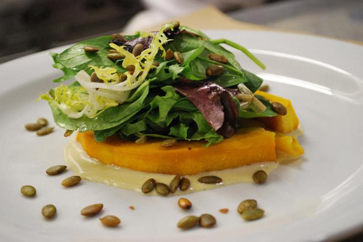Pumpkin wedding menu