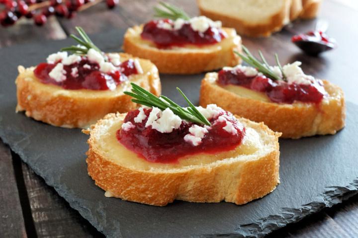 Cranberry Crostini