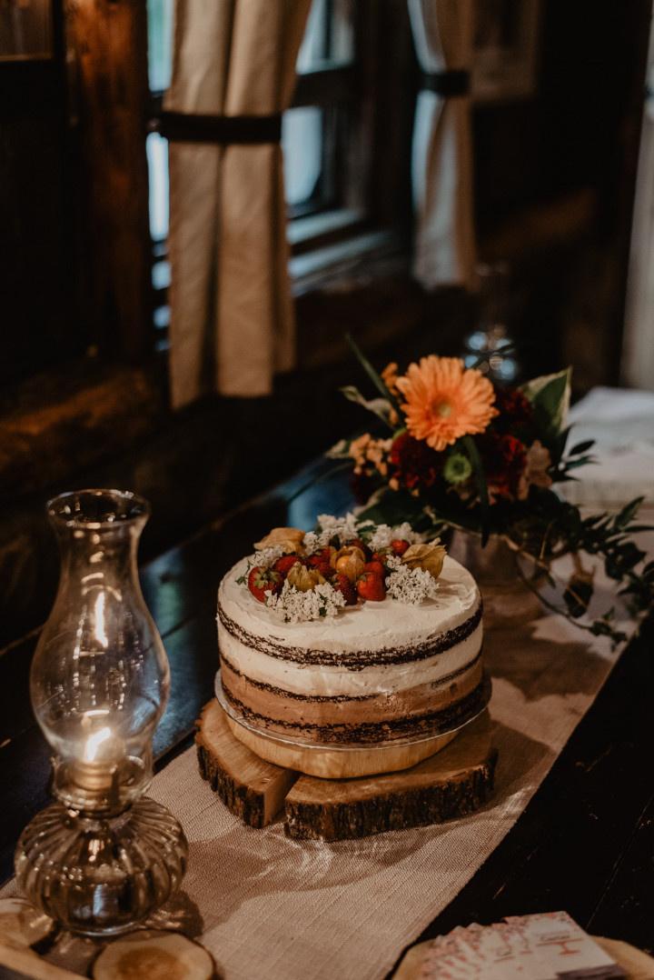 Rustic Floral Cake » Once Upon A Cake