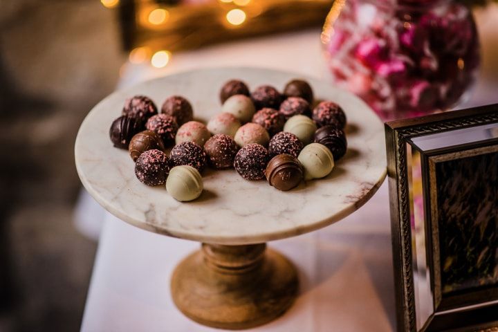 Truffle wedding favours