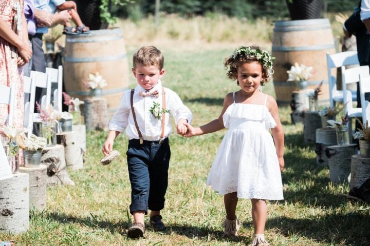 5 Adorable Styling Ideas For Flower Girl + Ring Bearer - DWP Insider