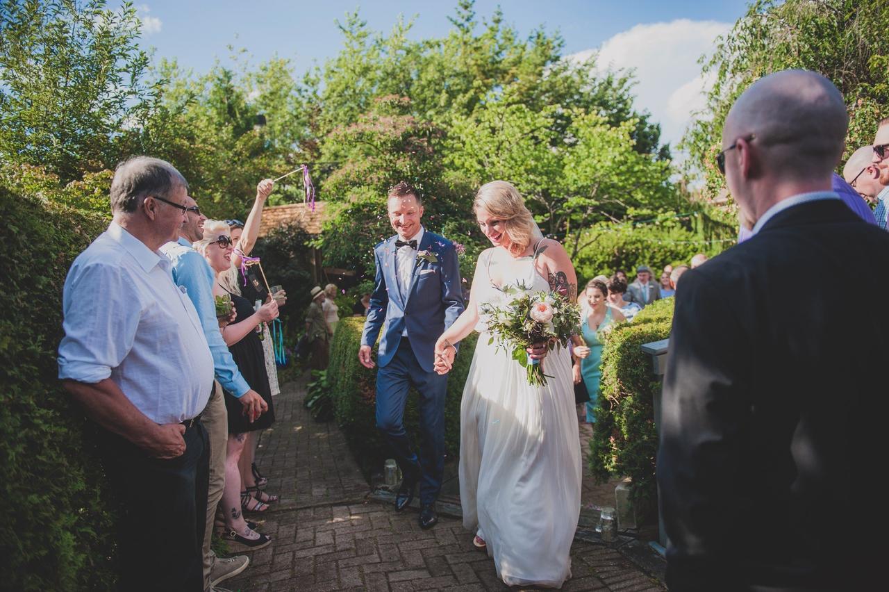 Backyard wedding venue