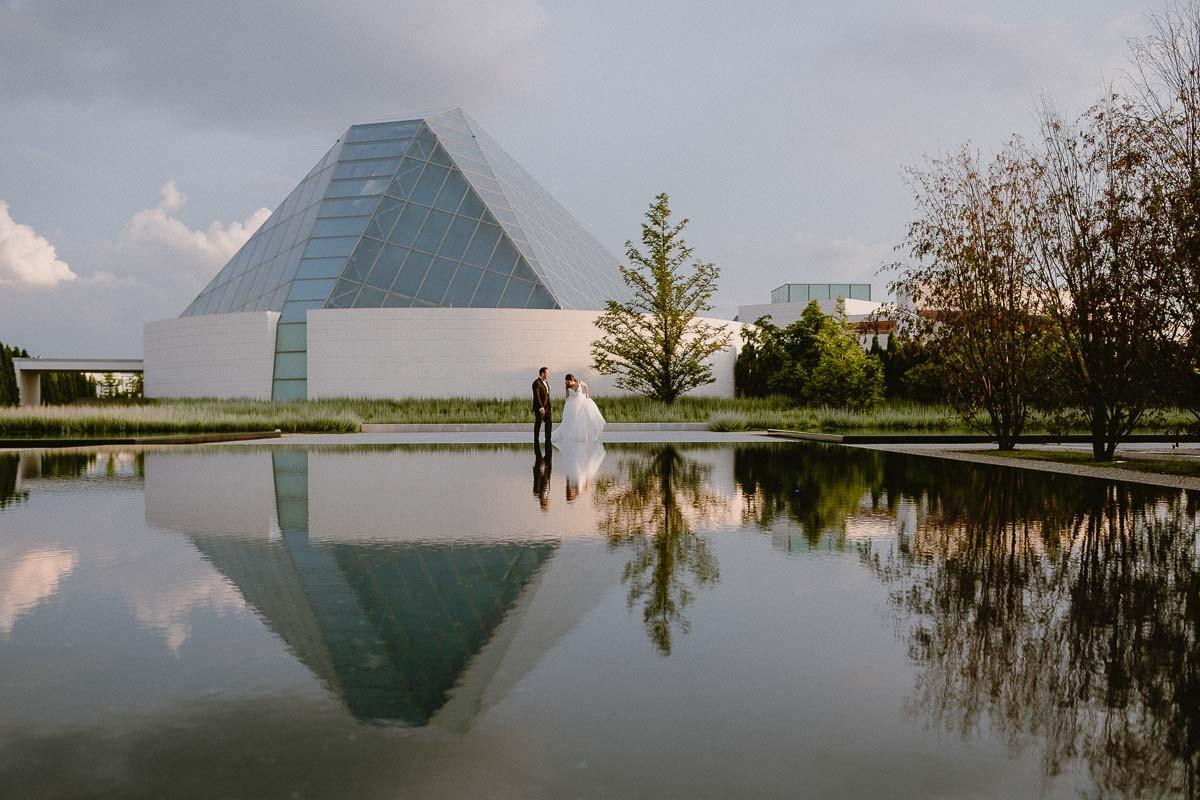 Aga Khan Museum outdoor wedding venue