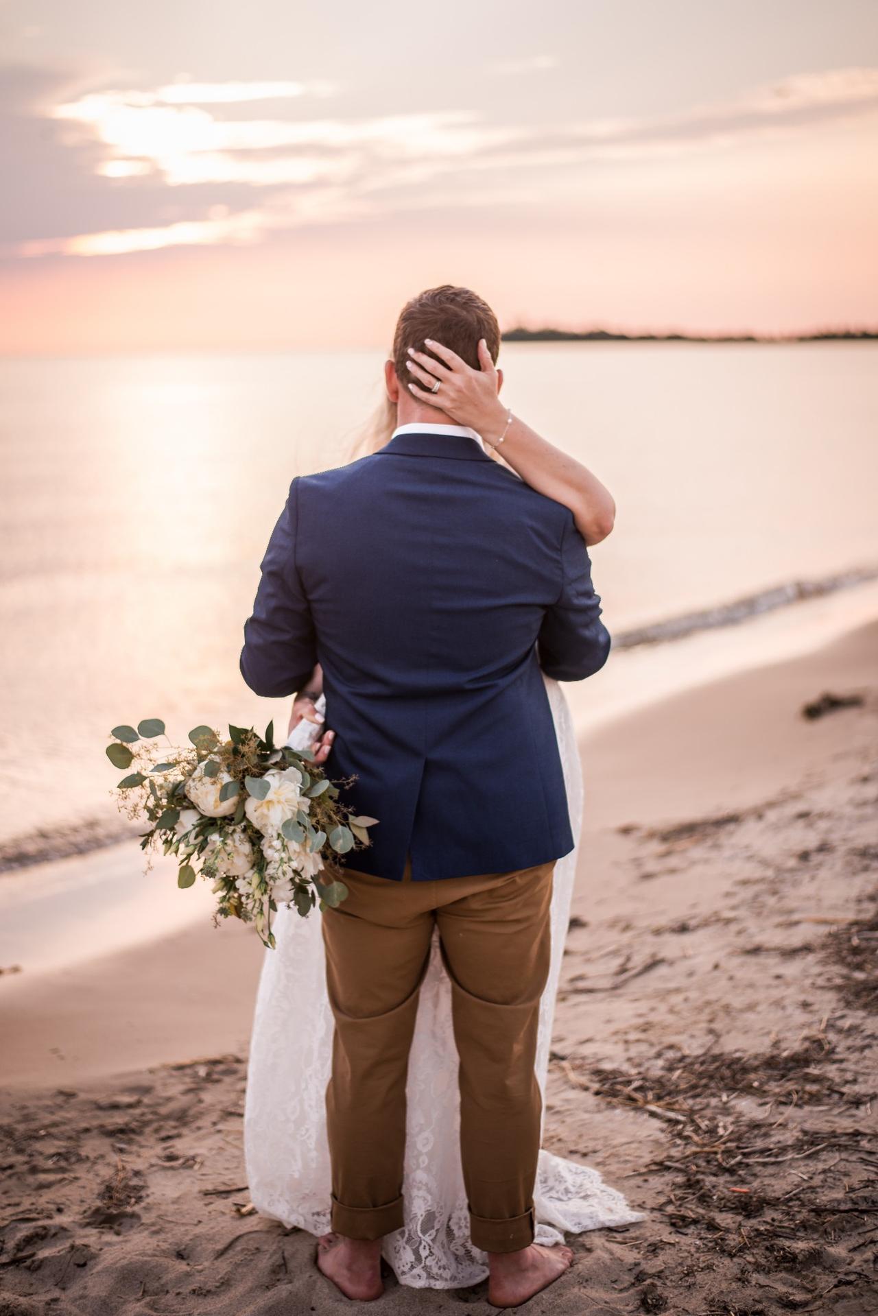 Wedding photo ring shot