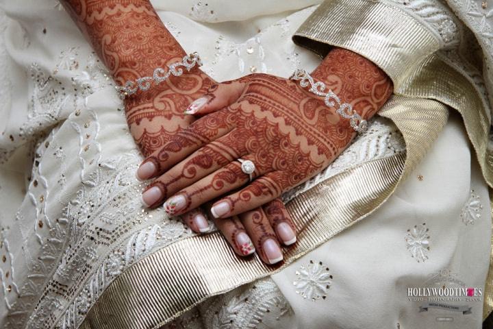 A Bridal Mehndi Ceremony