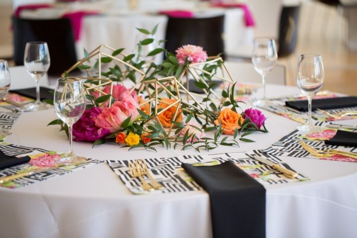 wedding table decorations for dinner