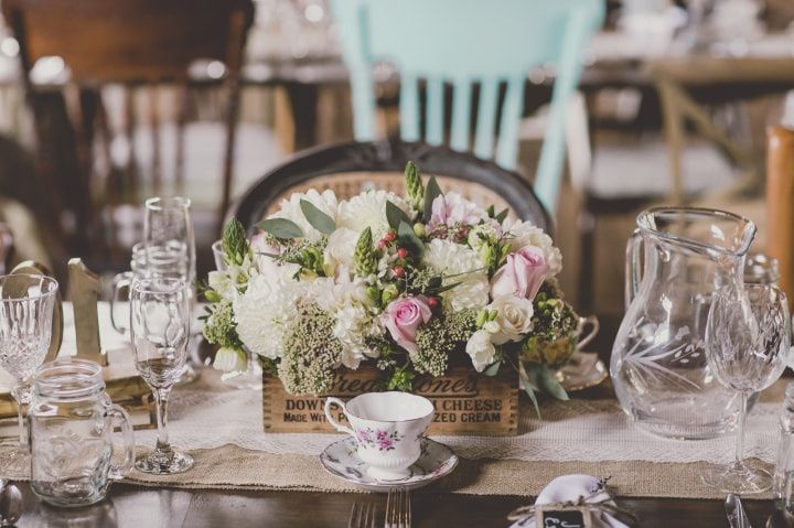 9 Vase Alternatives Worthy of Your Rustic Wedding Centerpieces