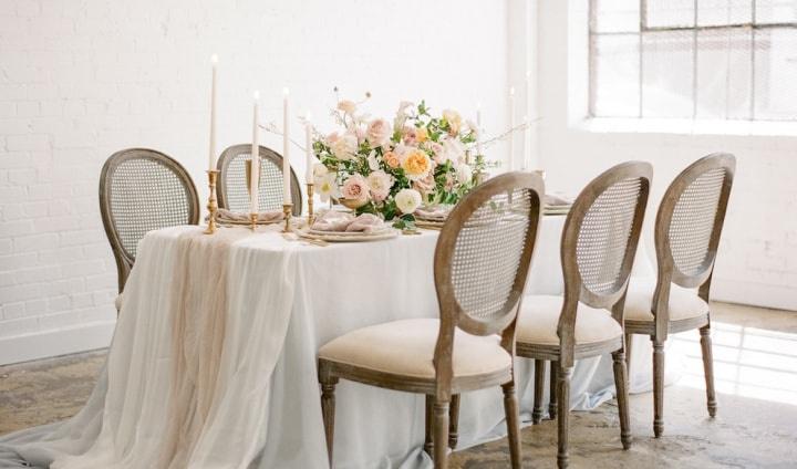 The Anatomy of a Wedding Table Setting