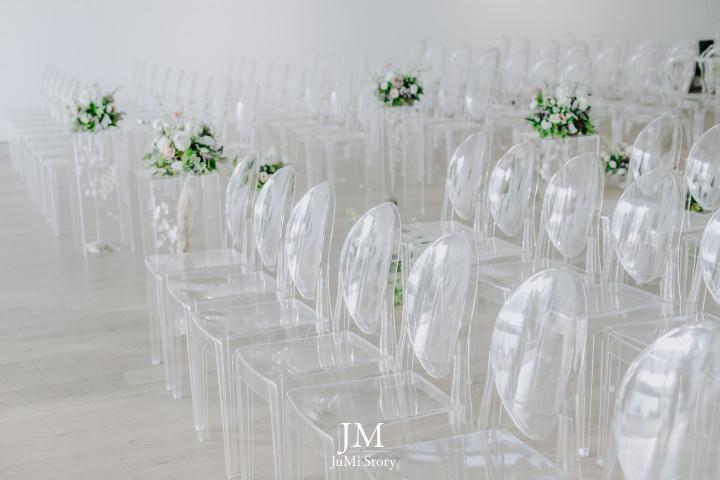 Transparent wedding clearance chairs