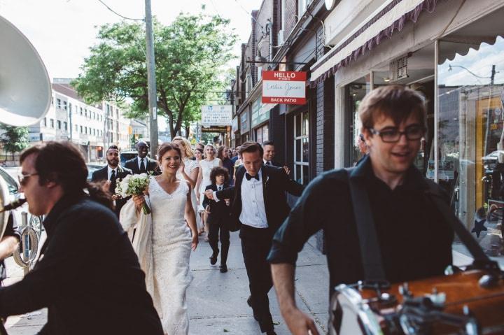 Wedding parade