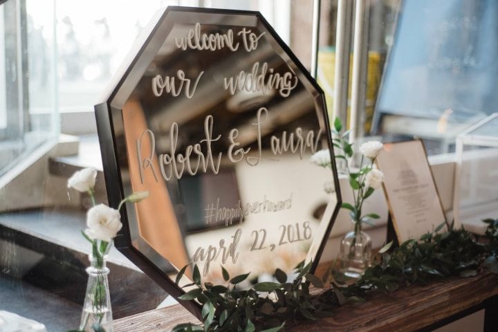 Wedding Centerpiece Mirrors