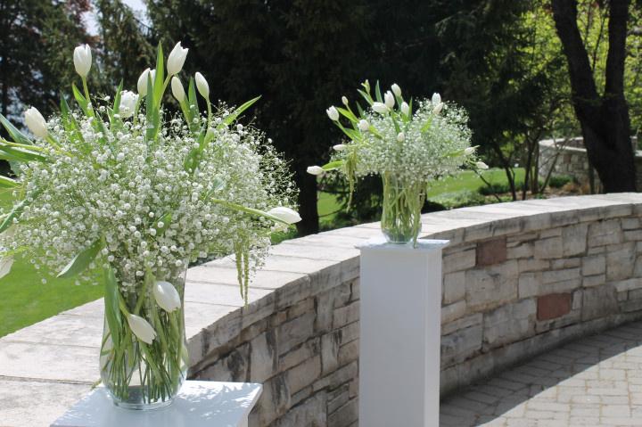 Tulip floral arrangements