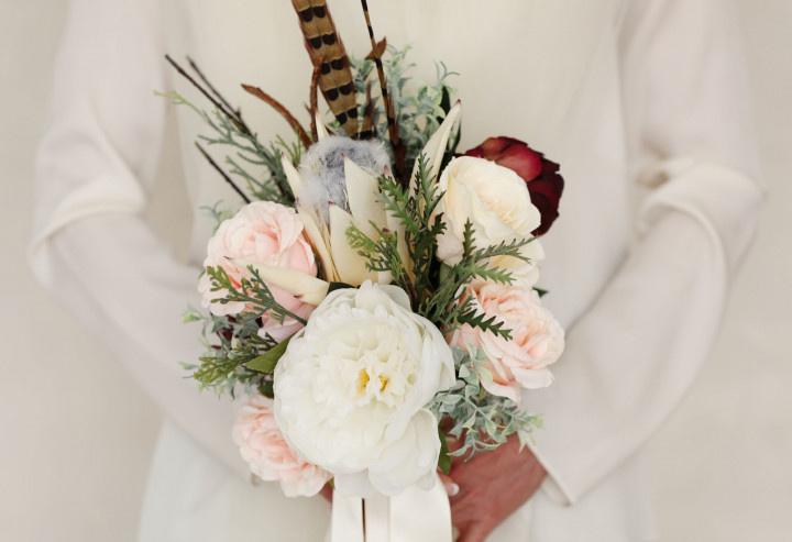 7 Gorgeous Wedding Bouquet Wrap Ideas