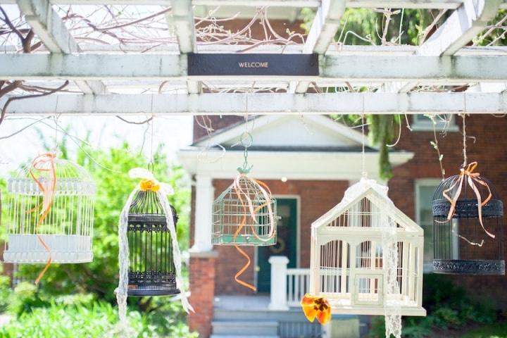 Birdcage decor