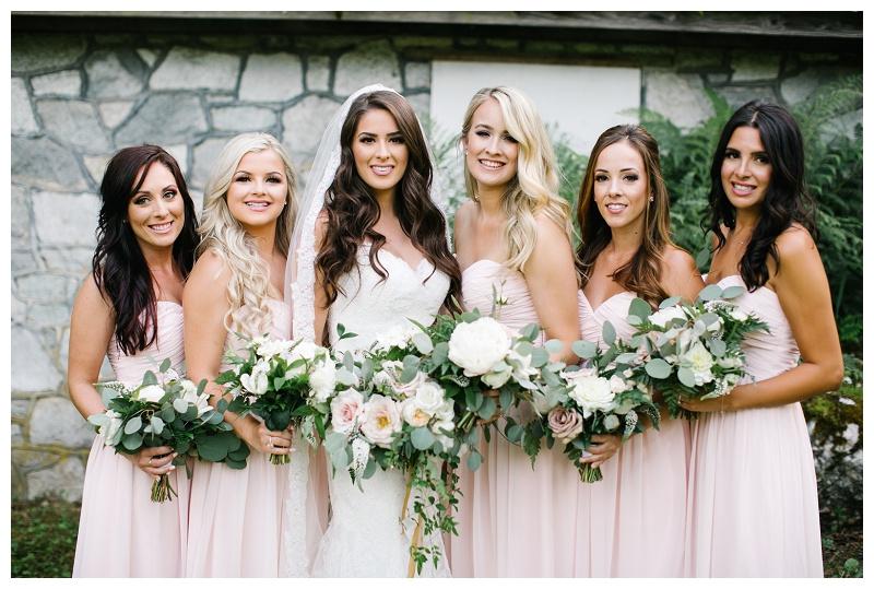 Image of Loose waves for wedding bridesmaids