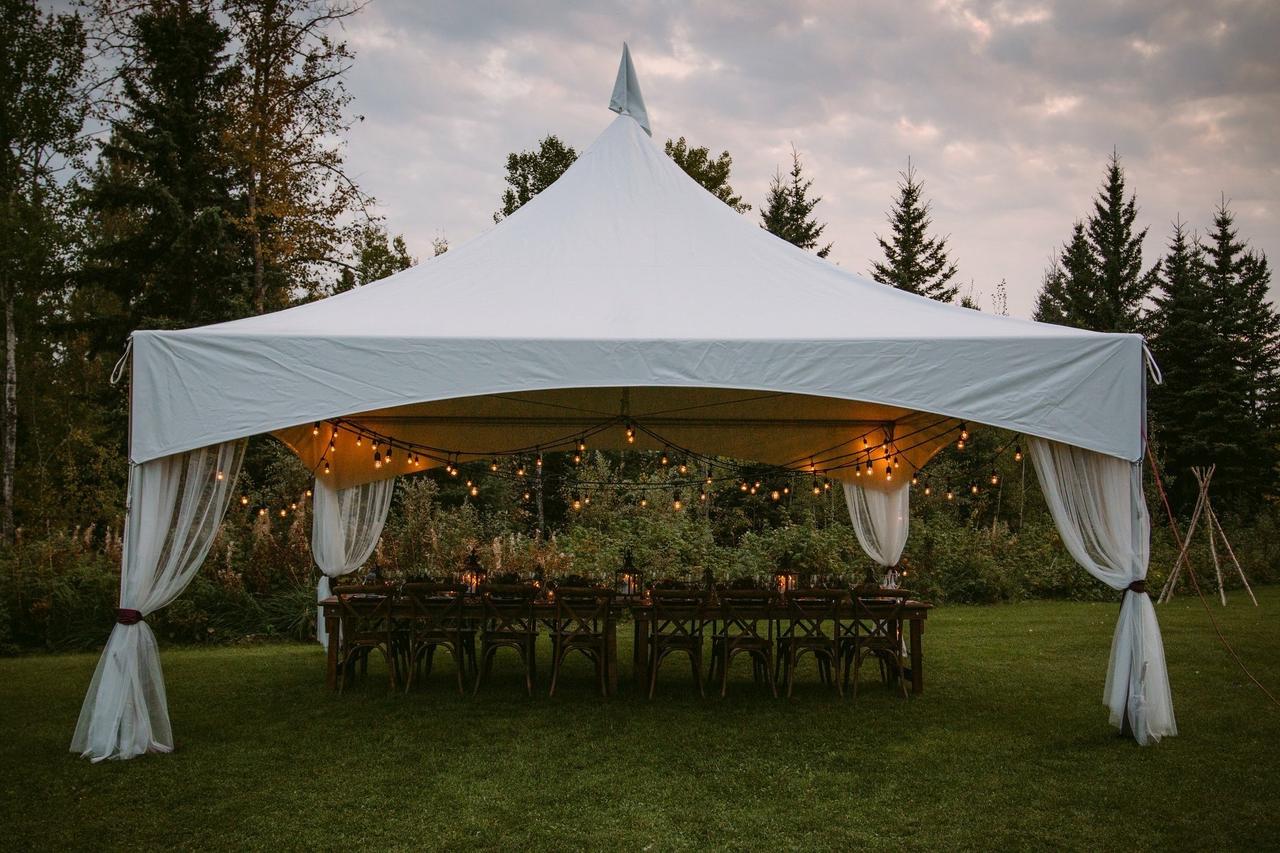 Outdoor wedding outlet canopies