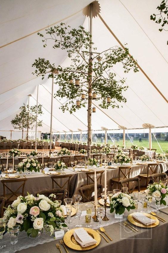 Wedding shop pole tent