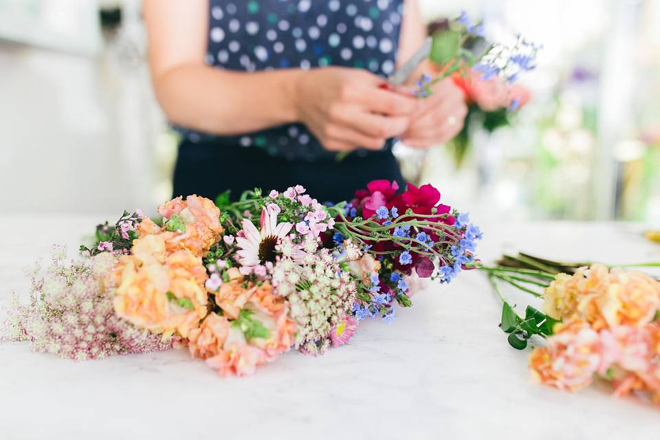 Eco-friendly wedding flowers