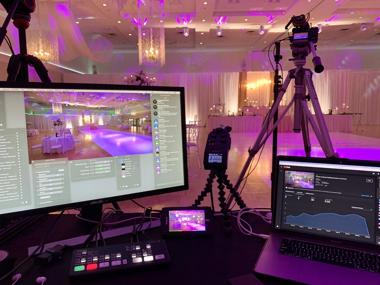 Wedding live stream