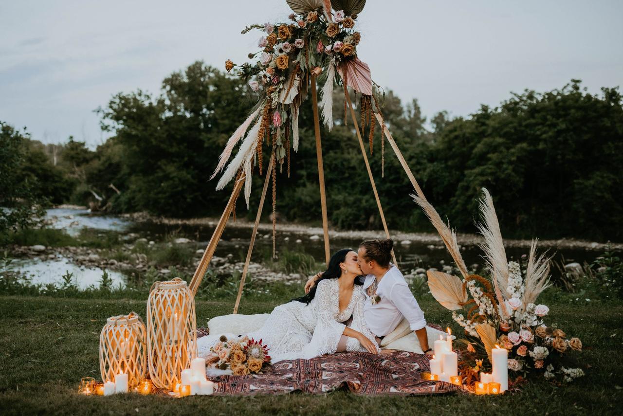 Pampas Grass Wedding Decor Ideas