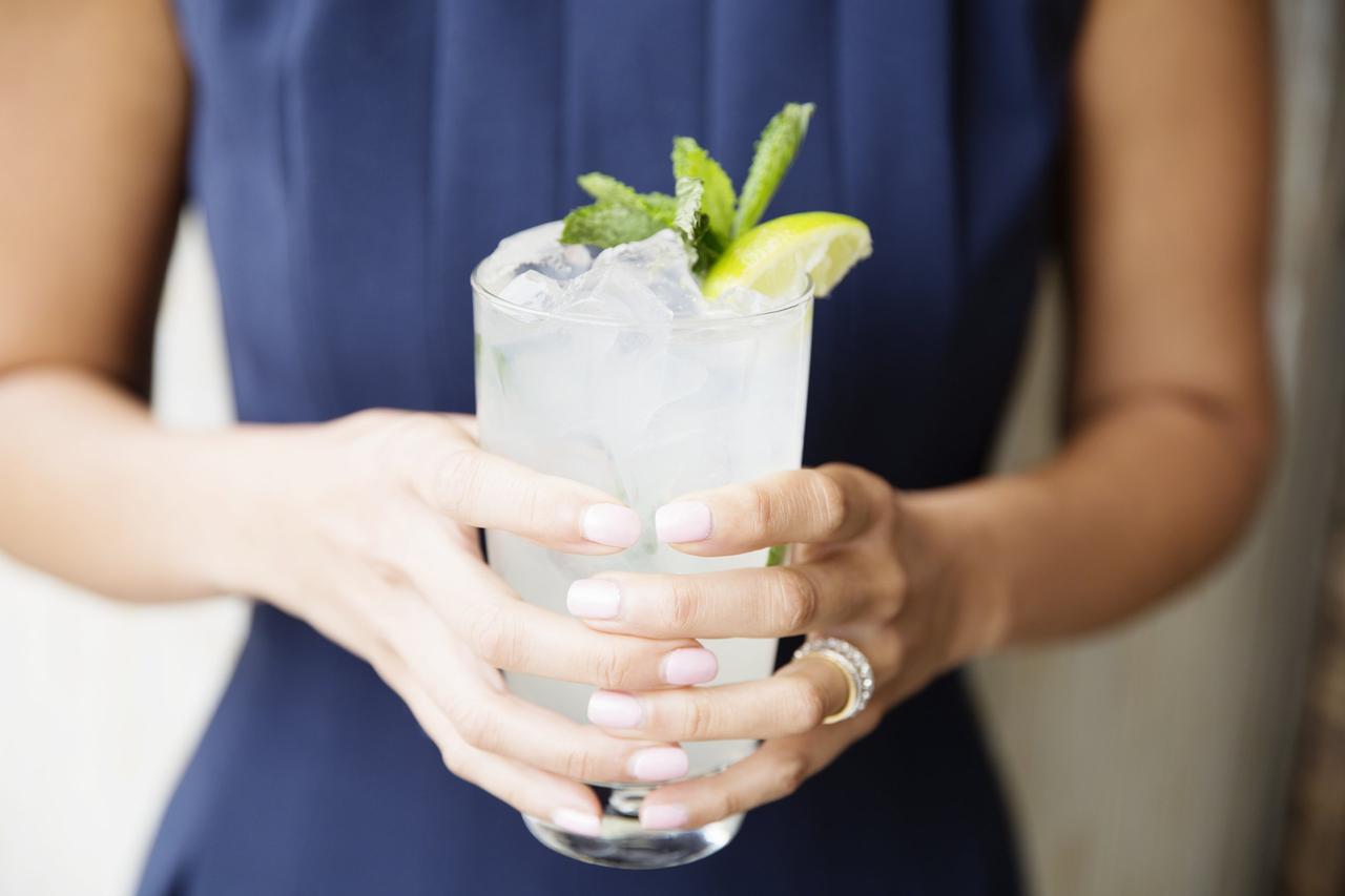 Nautical wedding cocktails