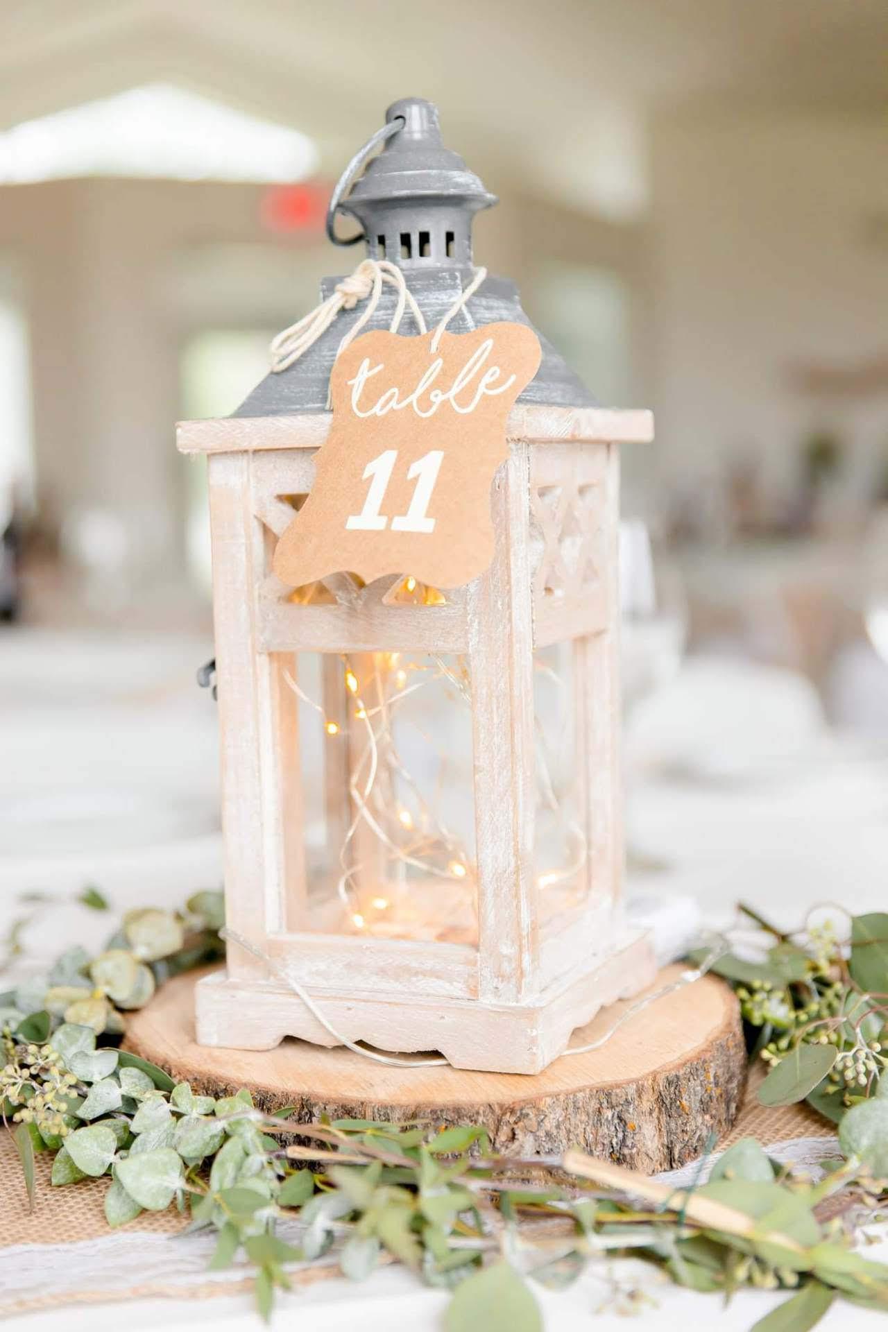 18 Creative Ways to Display Your Wedding Table Numbers or Names