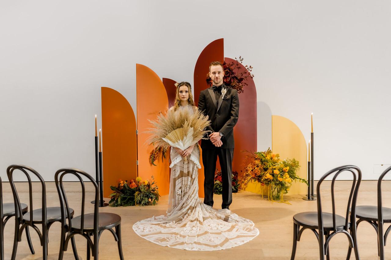 43 Beautiful Fall Wedding Backdrops To Get Inspired - Weddingomania