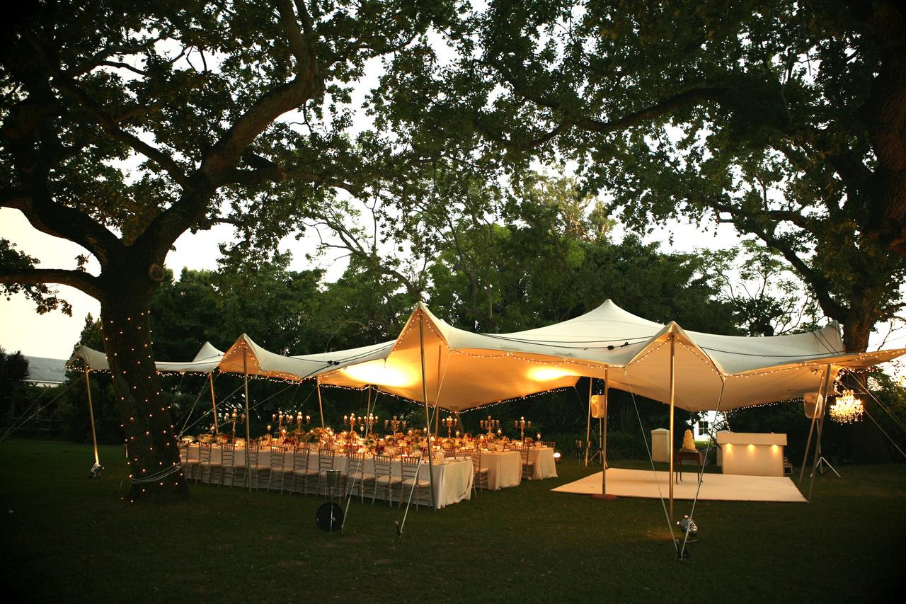 Types of shop tents for events