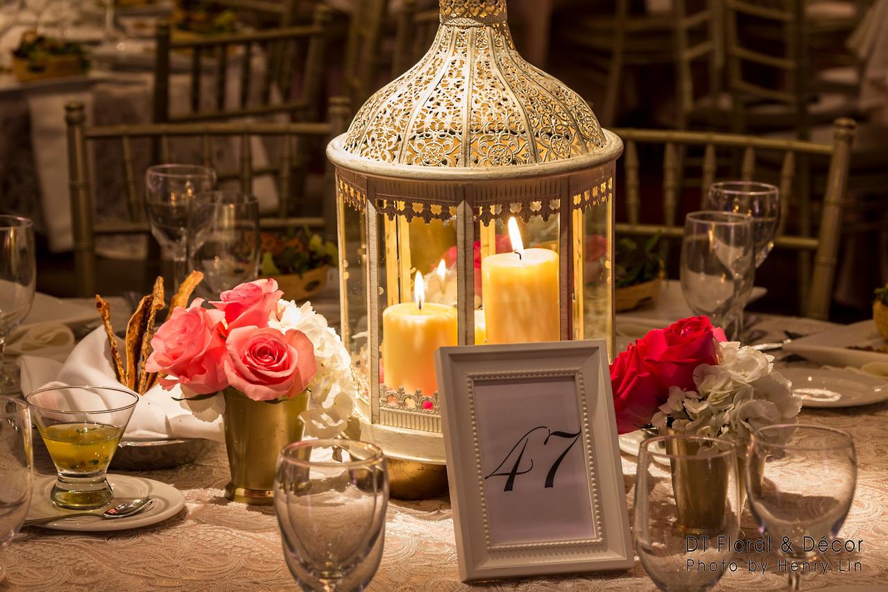 Lantern centerpieces – romantic table decoration ideas