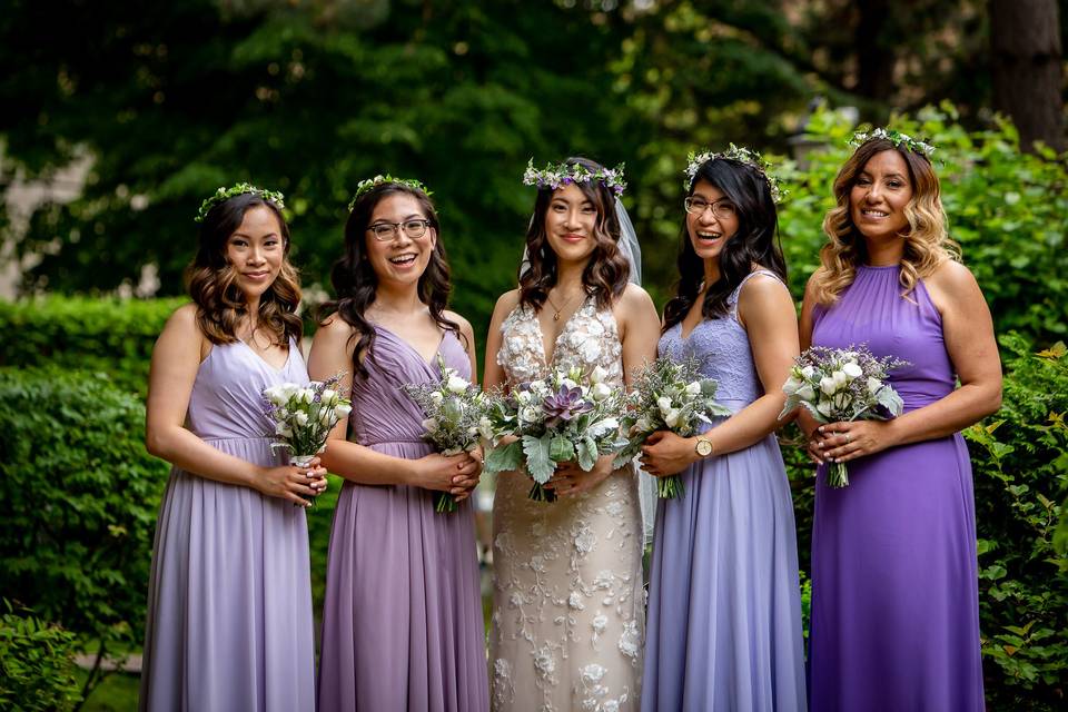 Bridesmaid hairstyles