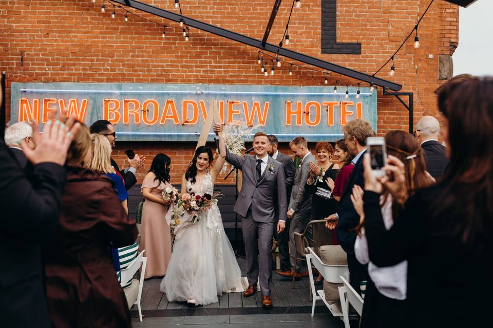 Broadview Hotel Wedding Venue