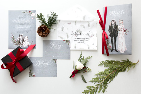 20 Winter Wedding Invitation Ideas You’ll Fall in Love With