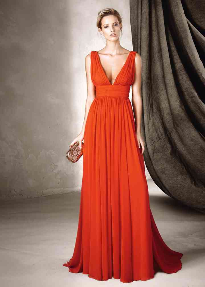 Pronovias 2024 red dress