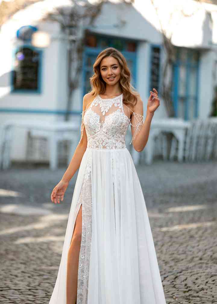 Wedding Dresses by Monica Loretti 8180 WeddingWire
