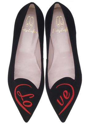 Ella black love heart, Pretty Ballerinas