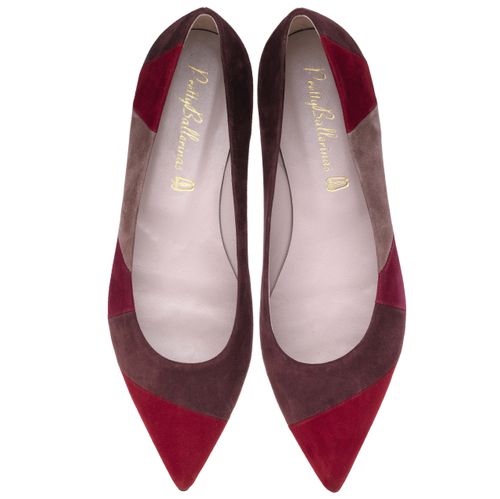 Ella red patchwork, Pretty Ballerinas