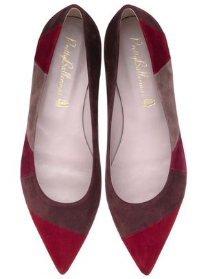 Ella red patchwork, Pretty Ballerinas