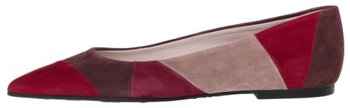 Ella red patchwork, Pretty Ballerinas