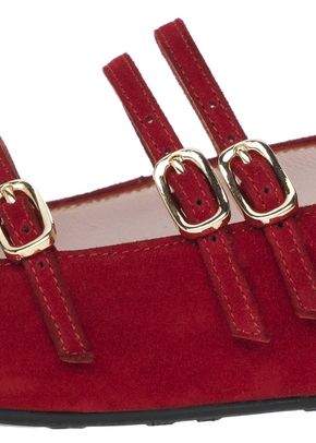 Ella red three strap, Pretty Ballerinas