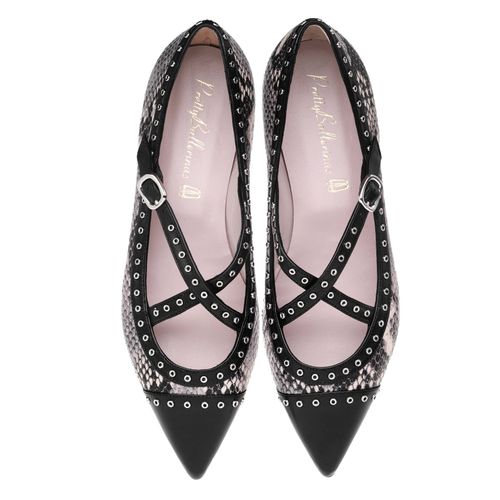 Ella studded bandolero, Pretty Ballerinas