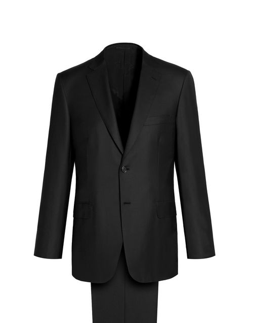BLACK BRUNICO SUIT, Brioni
