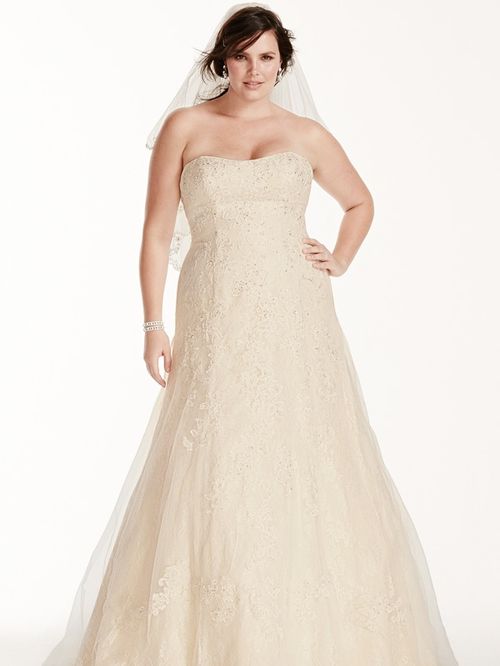 David's Bridal Woman Style 9WG3755, David's Bridal